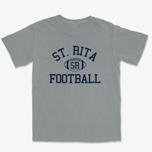 Saint Rita School Classic Football Premium Heavyweight T-shirt