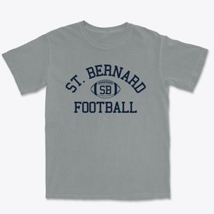 Saint Bernard School Classic Football Premium Heavyweight T-shirt