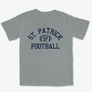 Saint Patrick School Classic Football Premium Heavyweight T-shirt