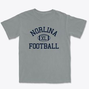Norlina Christian School Classic Football Premium Heavyweight T-shirt