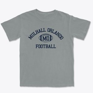 Mulhall Orlando High School Classic Football Premium Heavyweight T-shirt