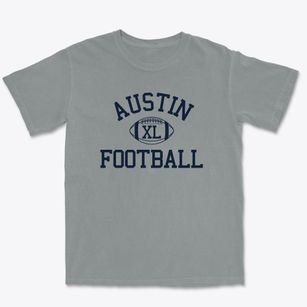 Austin Area School Classic Football Premium Heavyweight T-shirt
