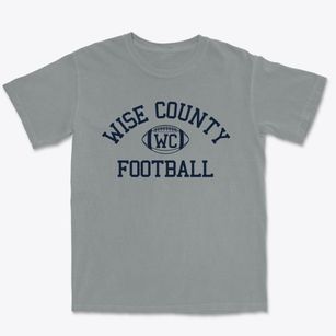 Wise County Christian School Classic Football Premium Heavyweight T-shirt