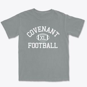 Covenant High School Classic Football Premium Heavyweight T-shirt
