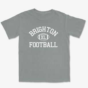 Brighton High School Classic Football Premium Heavyweight T-shirt