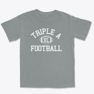 Triple A Academy Classic Football Premium Heavyweight T-shirt