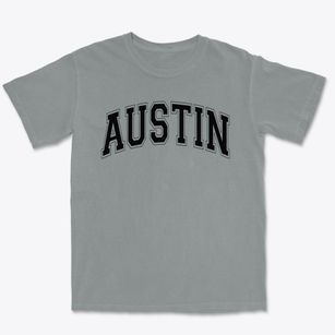 Austin High School Varsity Arch Premium Heavyweight T-shirt