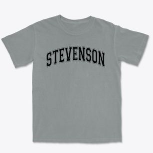 Stevenson Middle School Varsity Arch Premium Heavyweight T-shirt