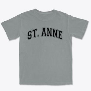 Saint Anne Catholic School Varsity Arch Premium Heavyweight T-shirt
