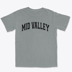 Mid Valley Elementary School Varsity Arch Premium Heavyweight T-shirt