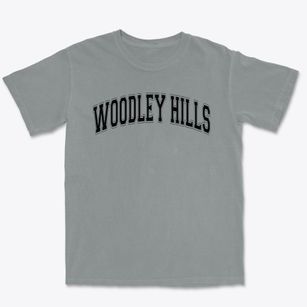 Woodley Hills Elementary School Varsity Arch Premium Heavyweight T-shirt