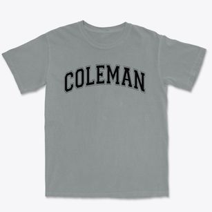 Coleman High School Varsity Arch Premium Heavyweight T-shirt