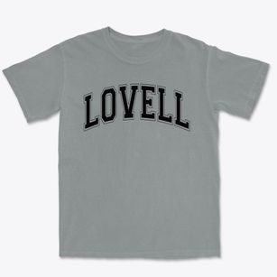 Lovell Elementary School Varsity Arch Premium Heavyweight T-shirt
