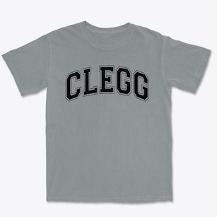 Clegg Elementary School Varsity Arch Premium Heavyweight T-shirt