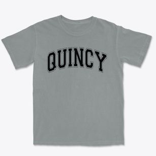 Quincy High School Varsity Arch Premium Heavyweight T-shirt