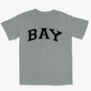Bay Elementary School Varsity Arch Premium Heavyweight T-shirt