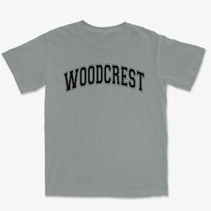Woodcrest Elementary School Varsity Arch Premium Heavyweight T-shirt