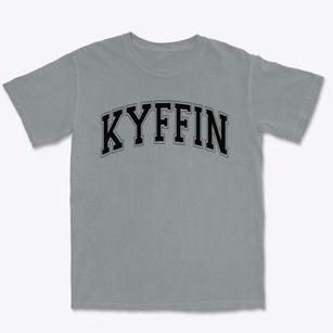 Kyffin Elementary School Varsity Arch Premium Heavyweight T-shirt