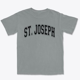 Saint Joseph School Varsity Arch Premium Heavyweight T-shirt