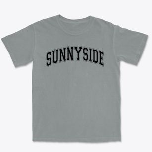 Sunnyside Elementary School Varsity Arch Premium Heavyweight T-shirt