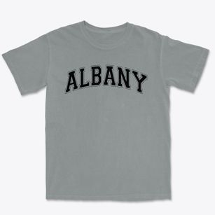 Albany High School Varsity Arch Premium Heavyweight T-shirt