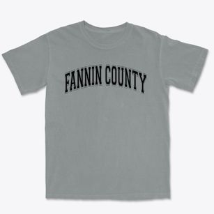 Fannin County Middle School Varsity Arch Premium Heavyweight T-shirt