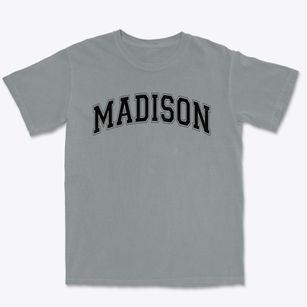 Madison Elementary School Varsity Arch Premium Heavyweight T-shirt