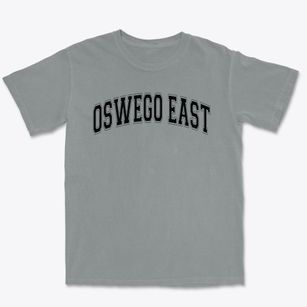 Oswego East High School Varsity Arch Premium Heavyweight T-shirt