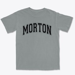 Morton Elementary School Varsity Arch Premium Heavyweight T-shirt
