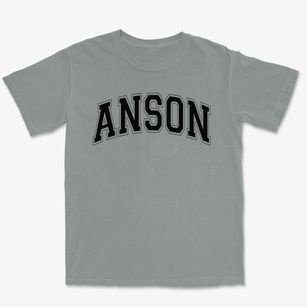 Anson Middle School Varsity Arch Premium Heavyweight T-shirt