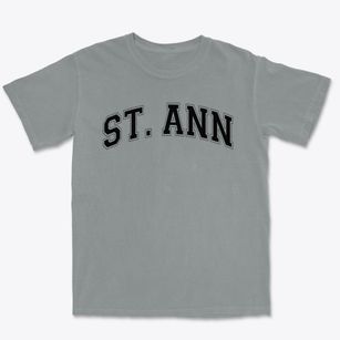 St. Ann Parish Varsity Arch Premium Heavyweight T-shirt