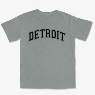 Detroit International Academy Varsity Arch Premium Heavyweight T-shirt