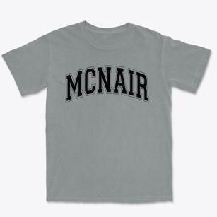 Mcnair Middle School Varsity Arch Premium Heavyweight T-shirt