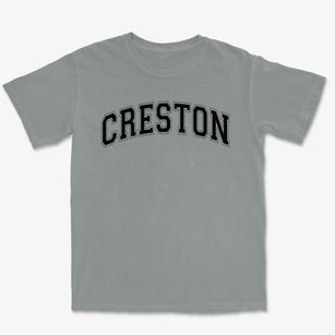 Creston High School Varsity Arch Premium Heavyweight T-shirt