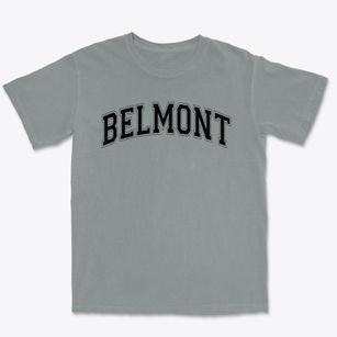 Belmont Middle School Varsity Arch Premium Heavyweight T-shirt