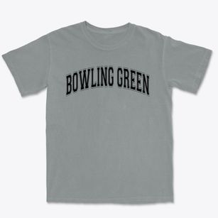 Bowling Green Junior High School Varsity Arch Premium Heavyweight T-shirt