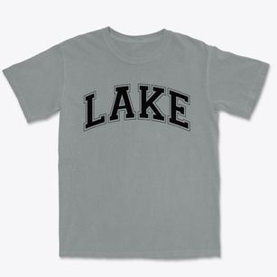 Lake Elementary School Varsity Arch Premium Heavyweight T-shirt