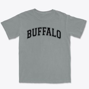 Buffalo Elementary School Varsity Arch Premium Heavyweight T-shirt