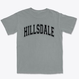 Hillsdale Elementary School Varsity Arch Premium Heavyweight T-shirt