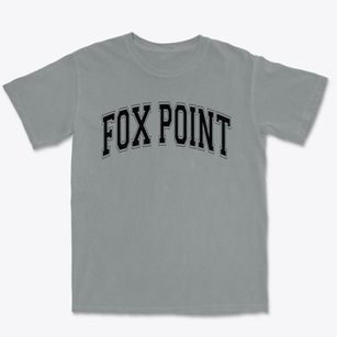 Fox Point Elementary School Varsity Arch Premium Heavyweight T-shirt