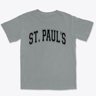 St. Paul's Varsity Arch Premium Heavyweight T-shirt