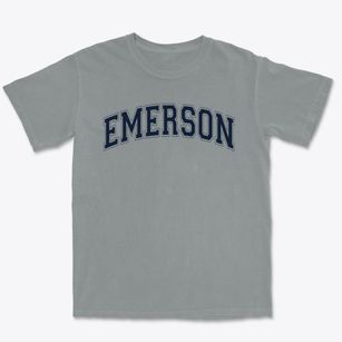 Emerson Elementary School Varsity Arch Premium Heavyweight T-shirt