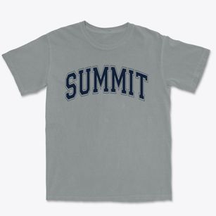 Summit Elementary School Varsity Arch Premium Heavyweight T-shirt
