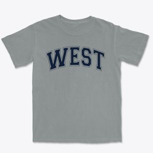 West Middle School Varsity Arch Premium Heavyweight T-shirt