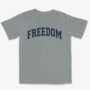 Freedom High School Varsity Arch Premium Heavyweight T-shirt