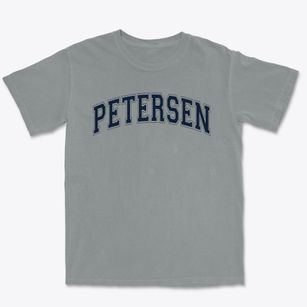 Petersen Sda School Varsity Arch Premium Heavyweight T-shirt