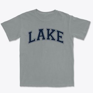 Lake Elementary School Varsity Arch Premium Heavyweight T-shirt