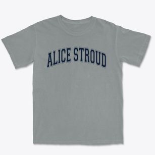 Alice Stroud Elementary School Varsity Arch Premium Heavyweight T-shirt