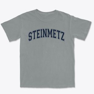 Steinmetz College Prep High School Varsity Arch Premium Heavyweight T-shirt