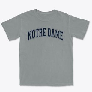 Notre Dame School Varsity Arch Premium Heavyweight T-shirt